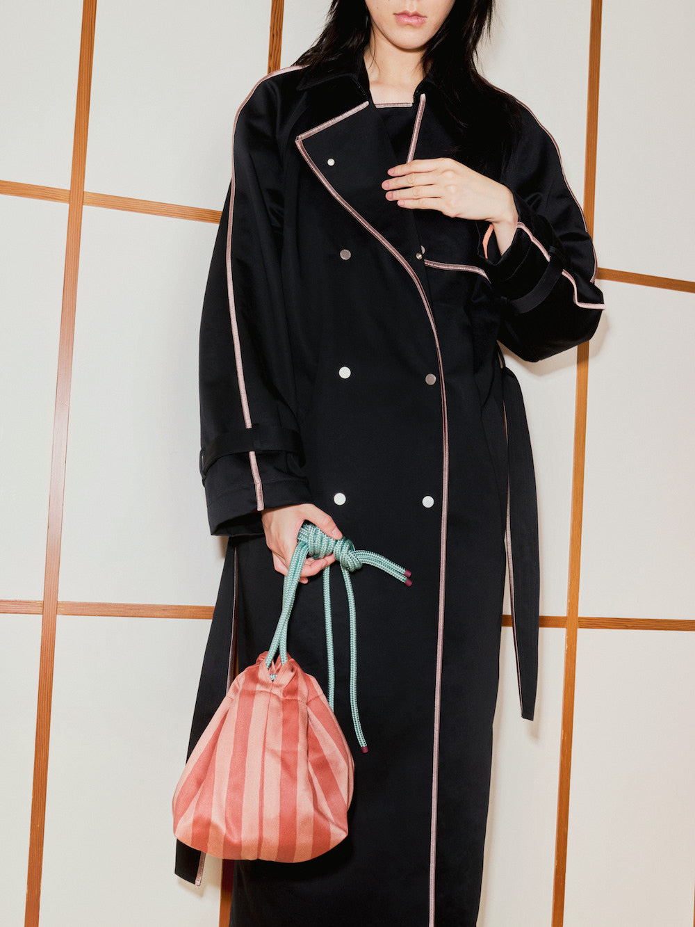 Pouch Pastel Stripes - Juslin Maunula