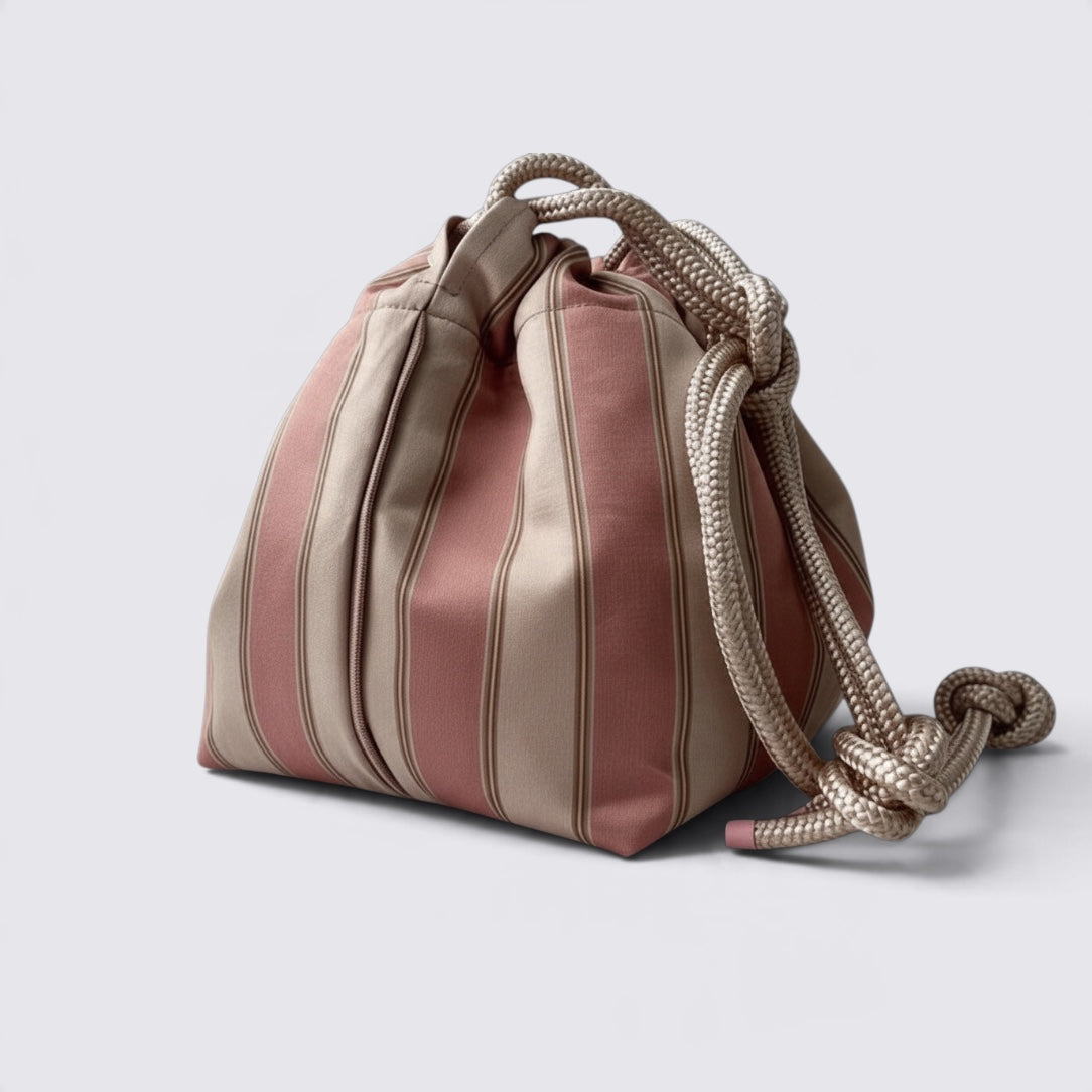 Pouch Pink Stripe